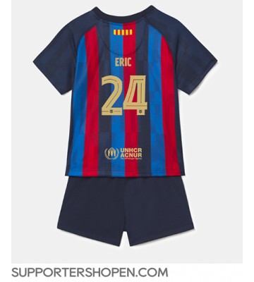 Barcelona Eric Garcia #24 Hemmatröja Barn 2022-23 Kortärmad (+ korta byxor)